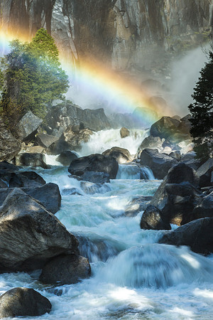 Yosemite Falls Rainbow